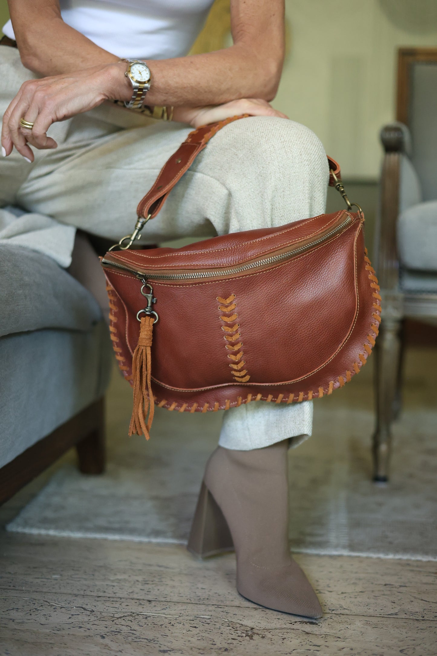 Cartera Castaño 100