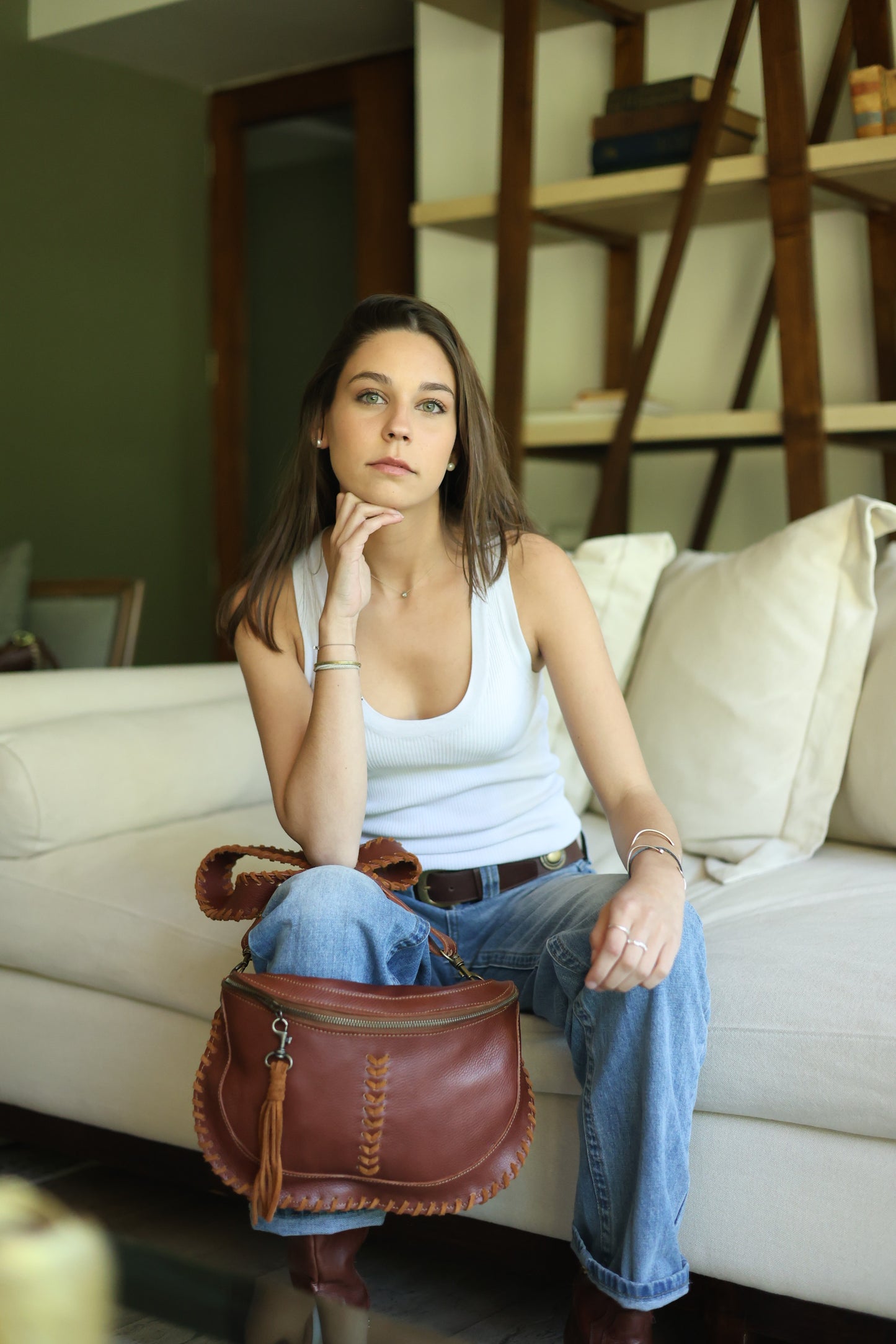 Cartera Castaño 100