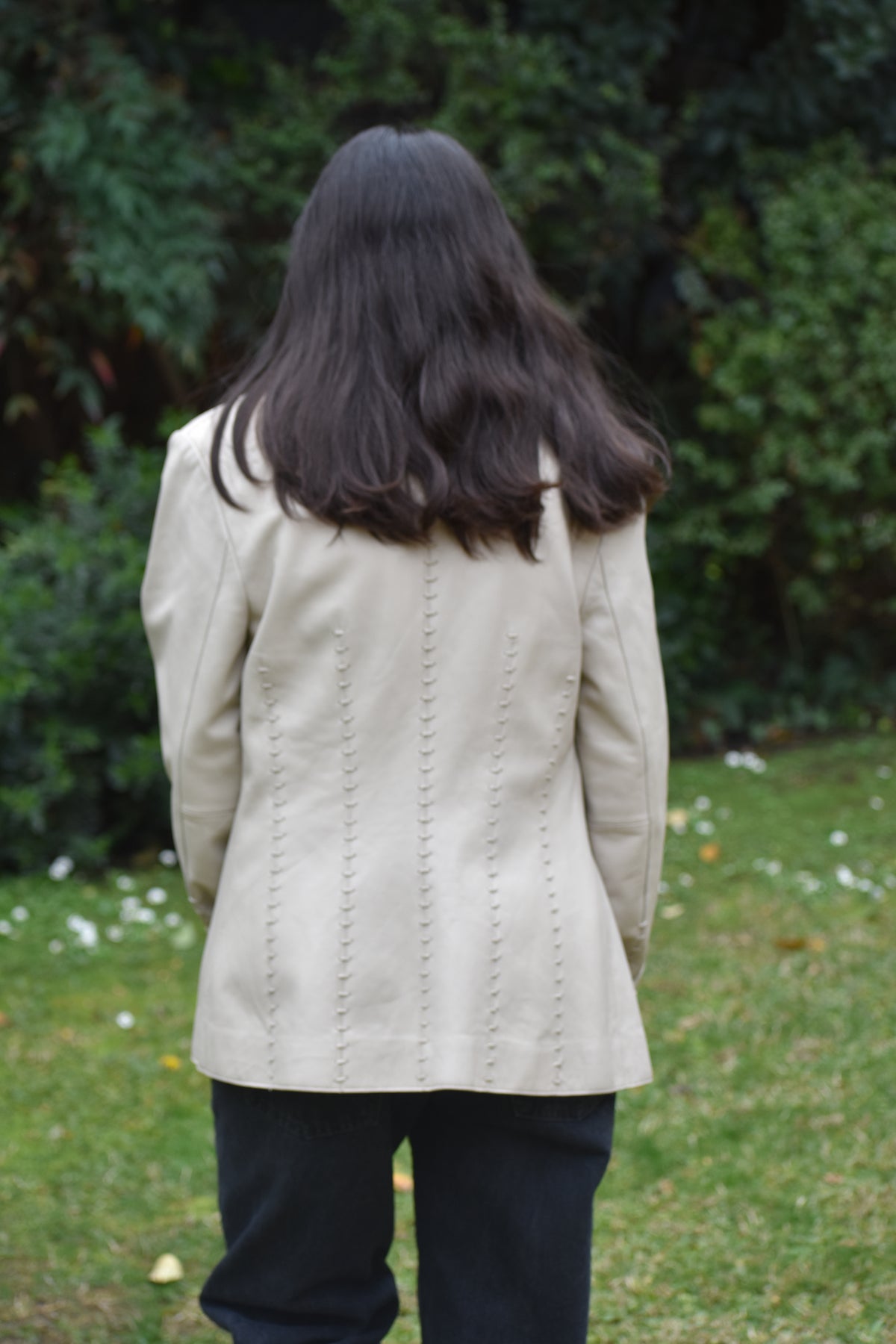 Chaqueta Cuero Camelia