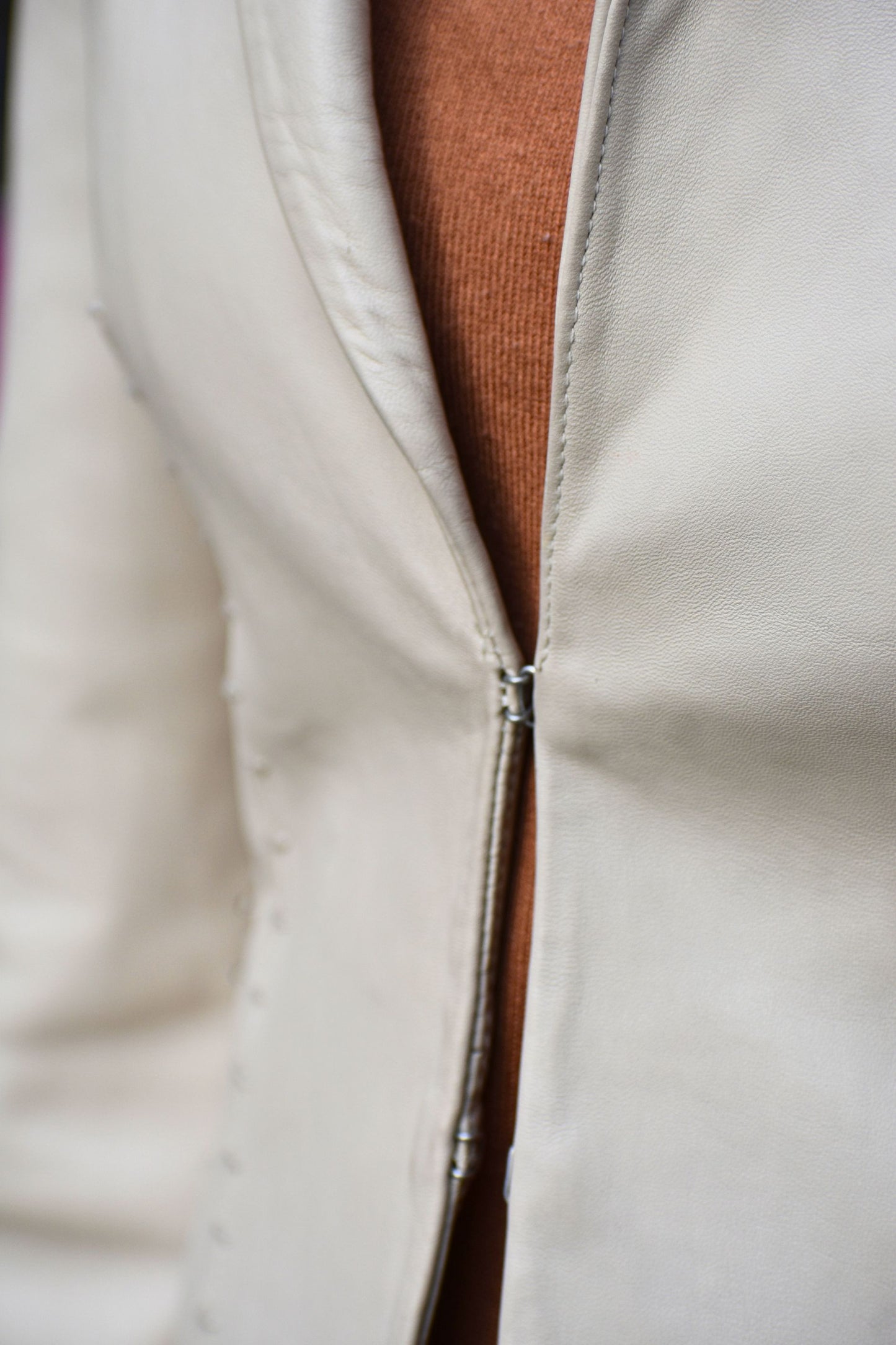 Chaqueta cuero Camelia