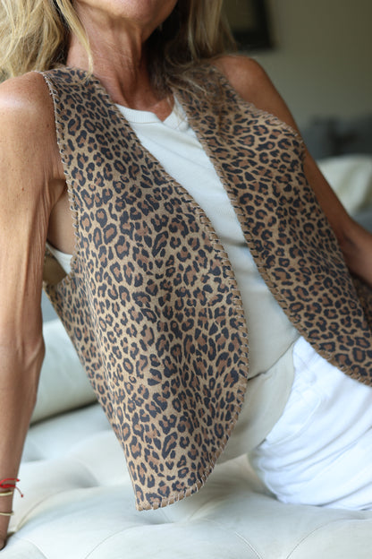 Gilet Cuero Chita - Paula Márquez
