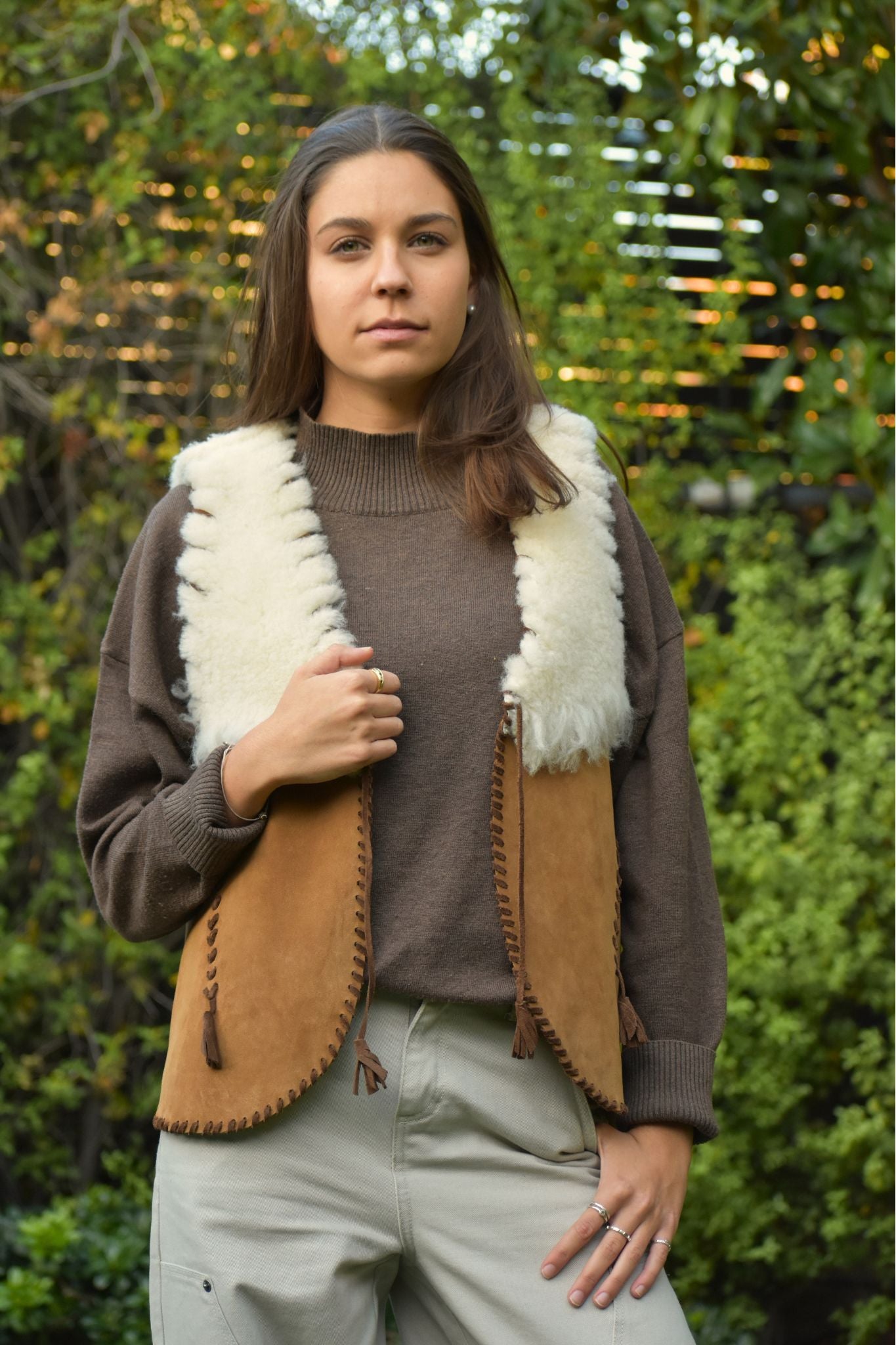 Chaqueta gamuza Loreto - Paula Márquez
