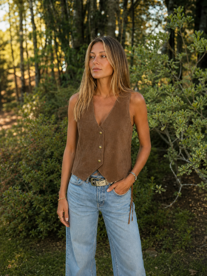 Gilet Cuero Luisa
