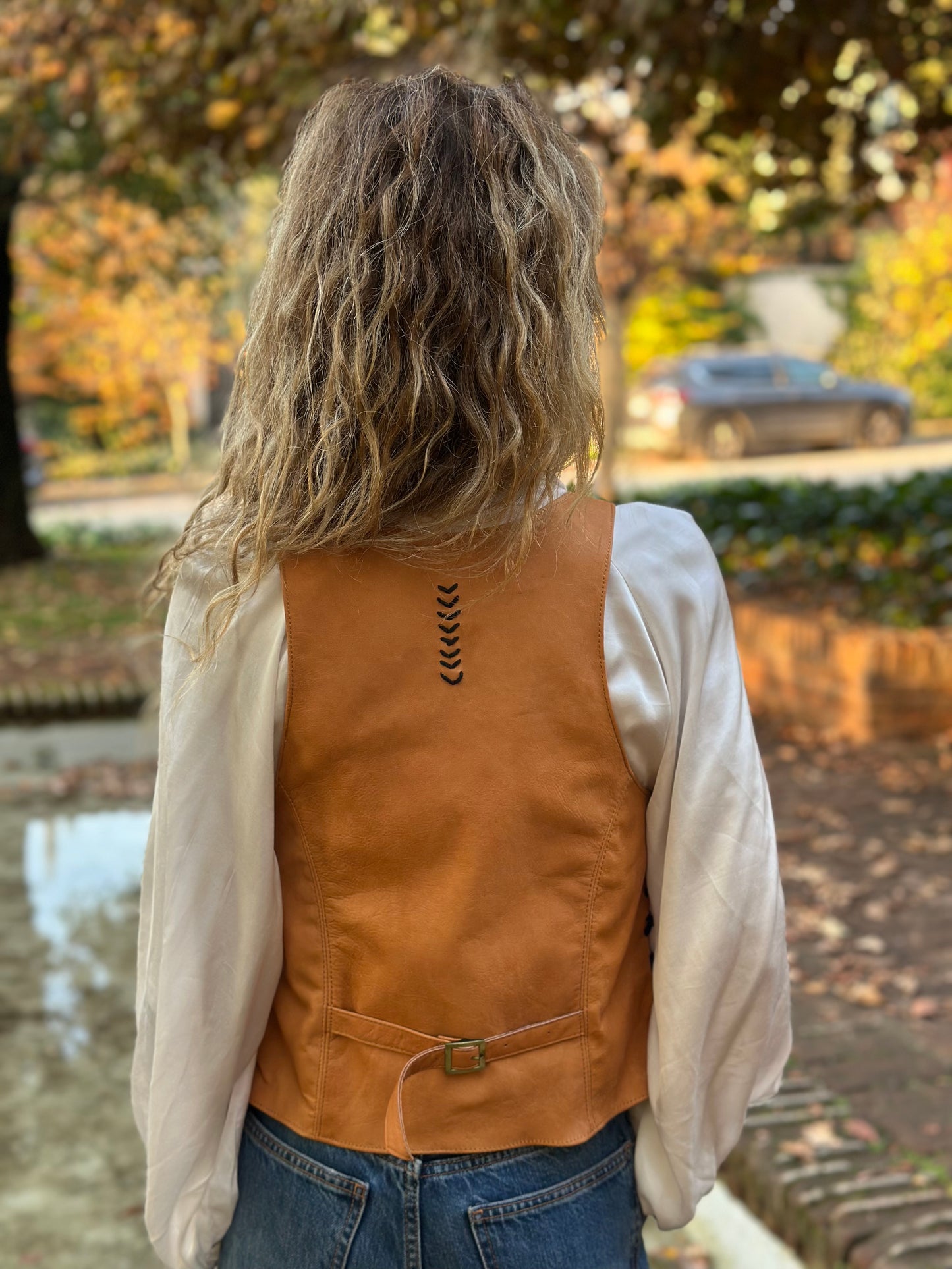 Gilet Cuero Sofía