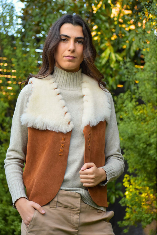 Chaqueta gamuza Loreto - Paula Márquez