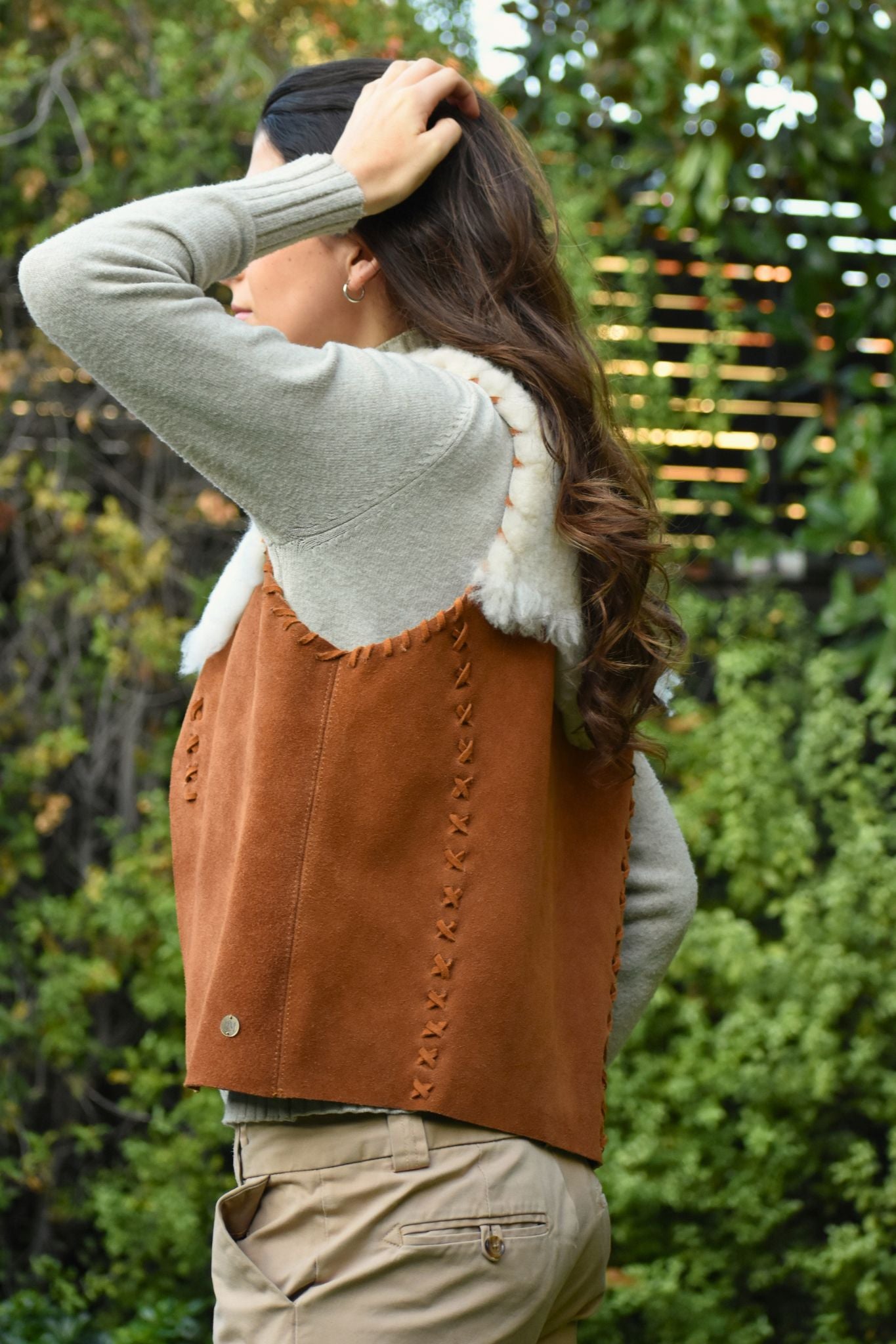 Chaqueta gamuza Loreto - Paula Márquez