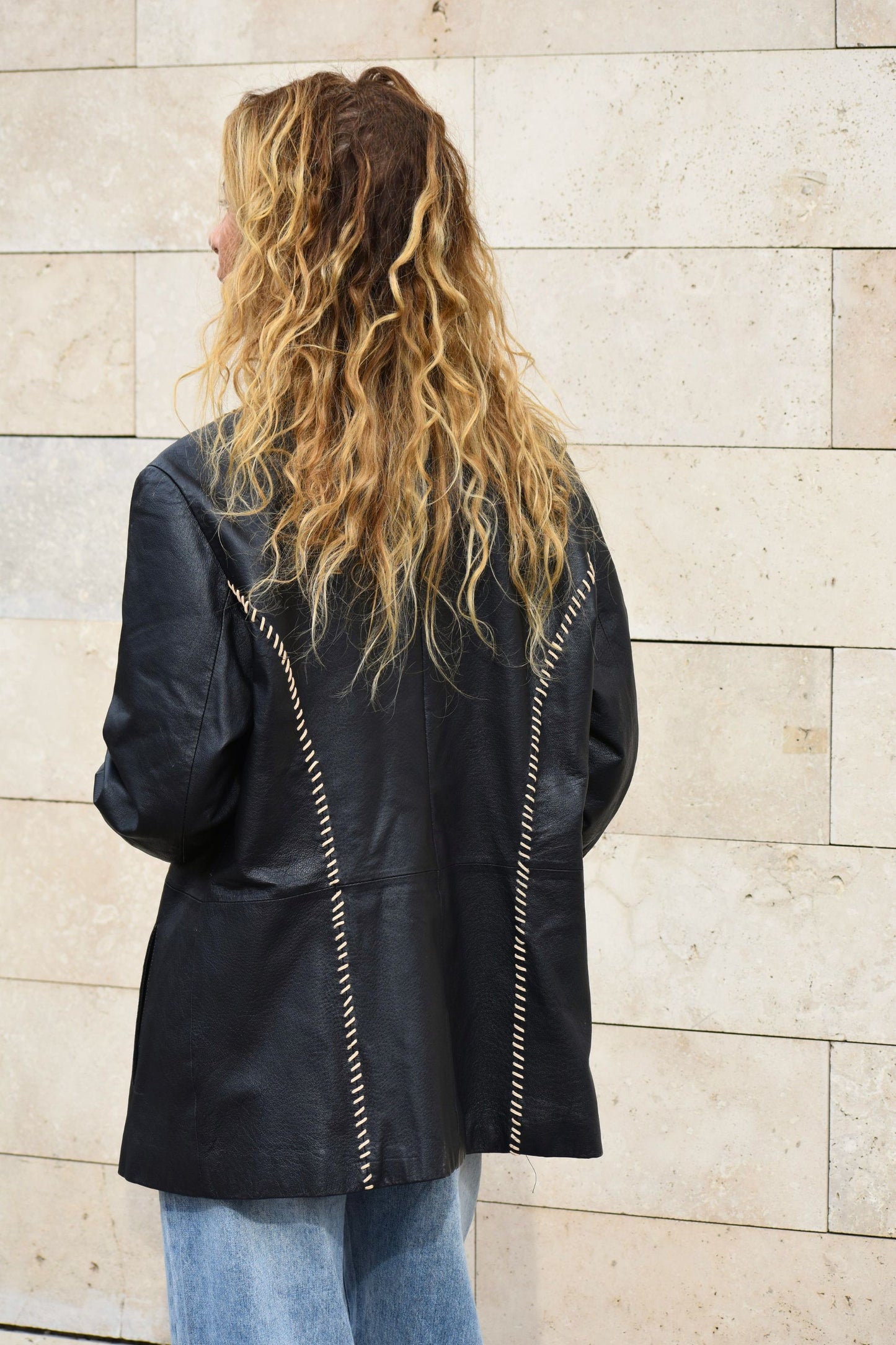 Chaqueta cuero Adela