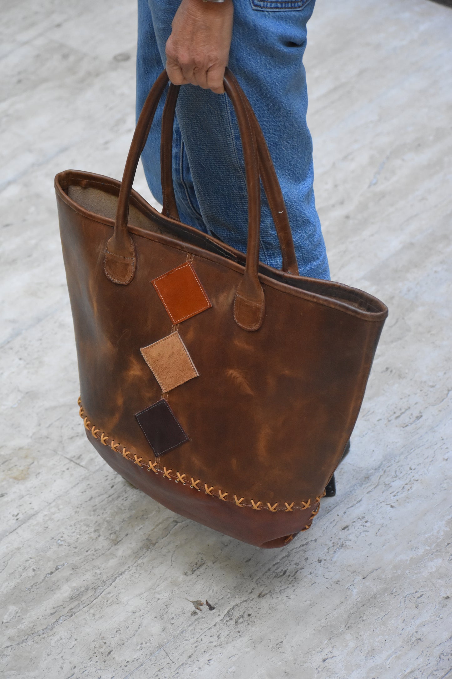 Cartera Canela 100