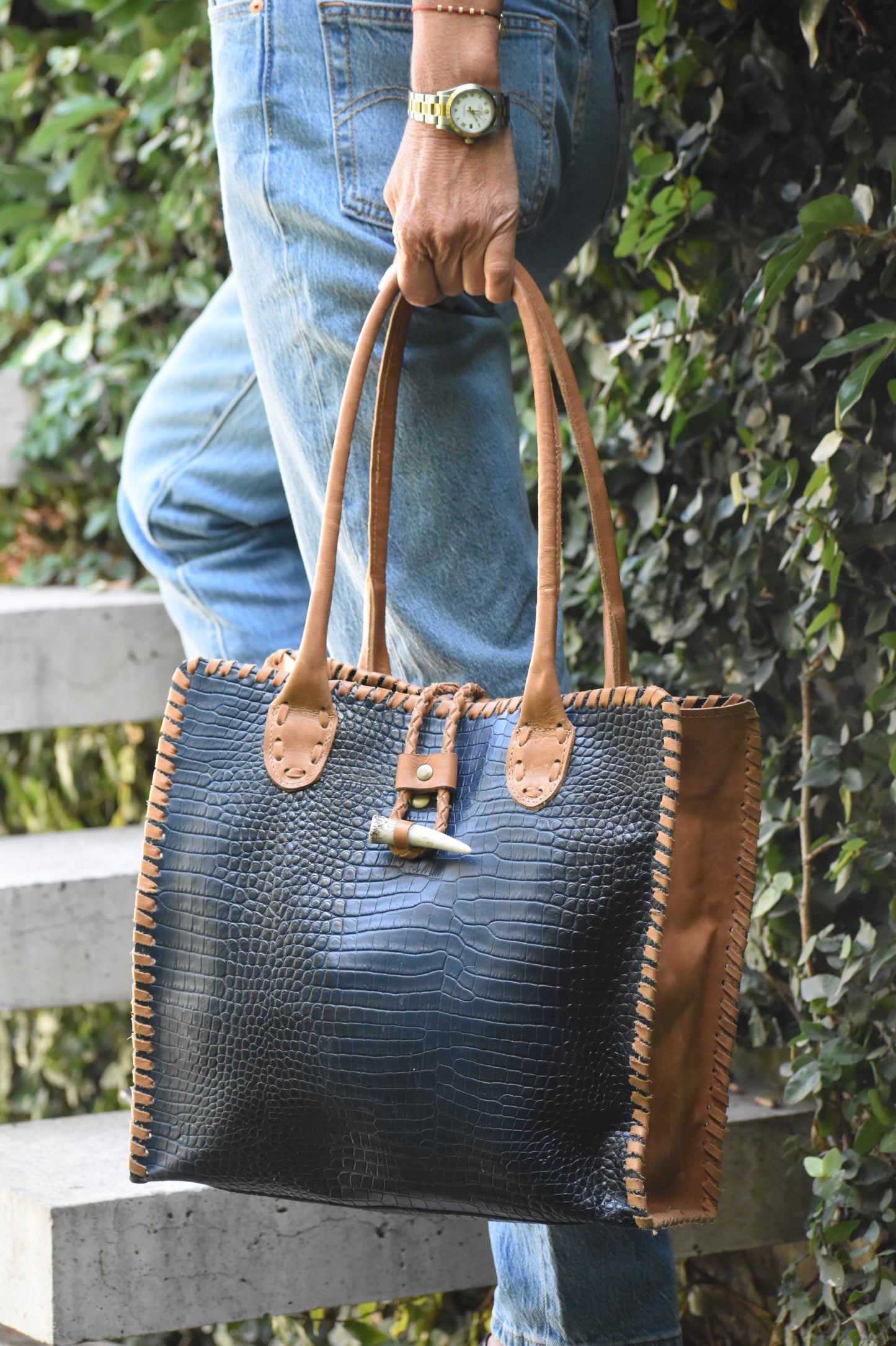 Cartera Violeta 100
