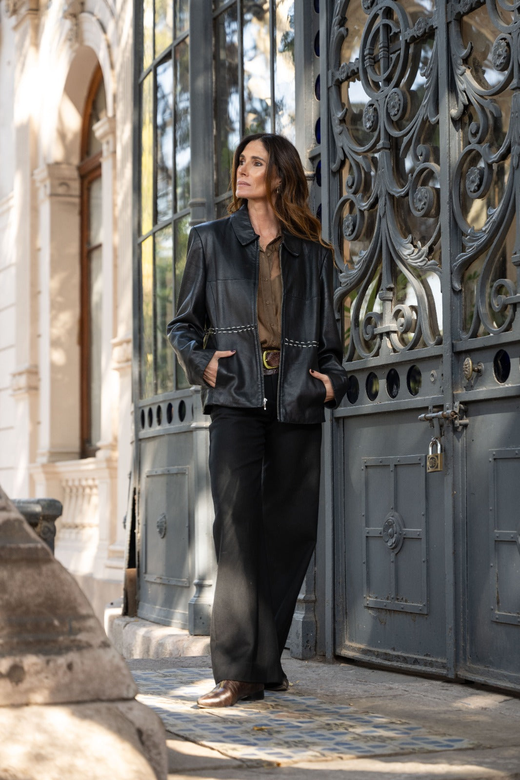Chaqueta Cuero Matilde