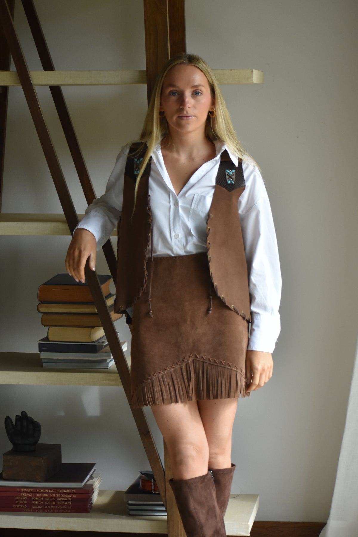 Falda Cuero Emilia