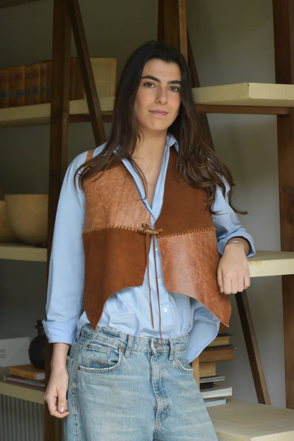 Gilet Cuero Carola