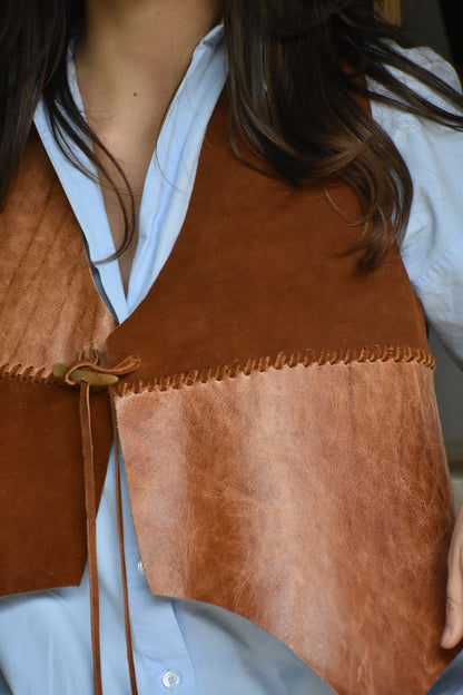Gilet Cuero Carola