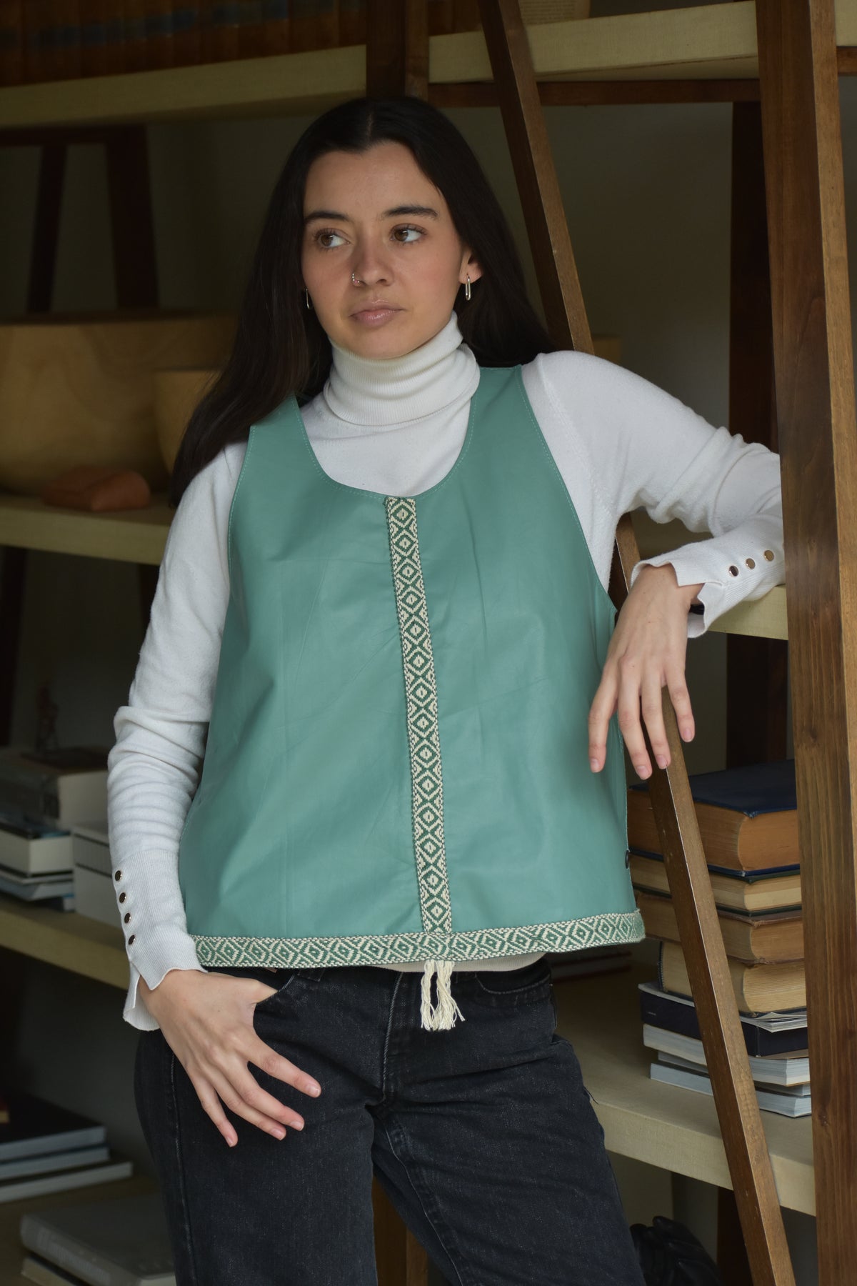 Top Cuero Elena