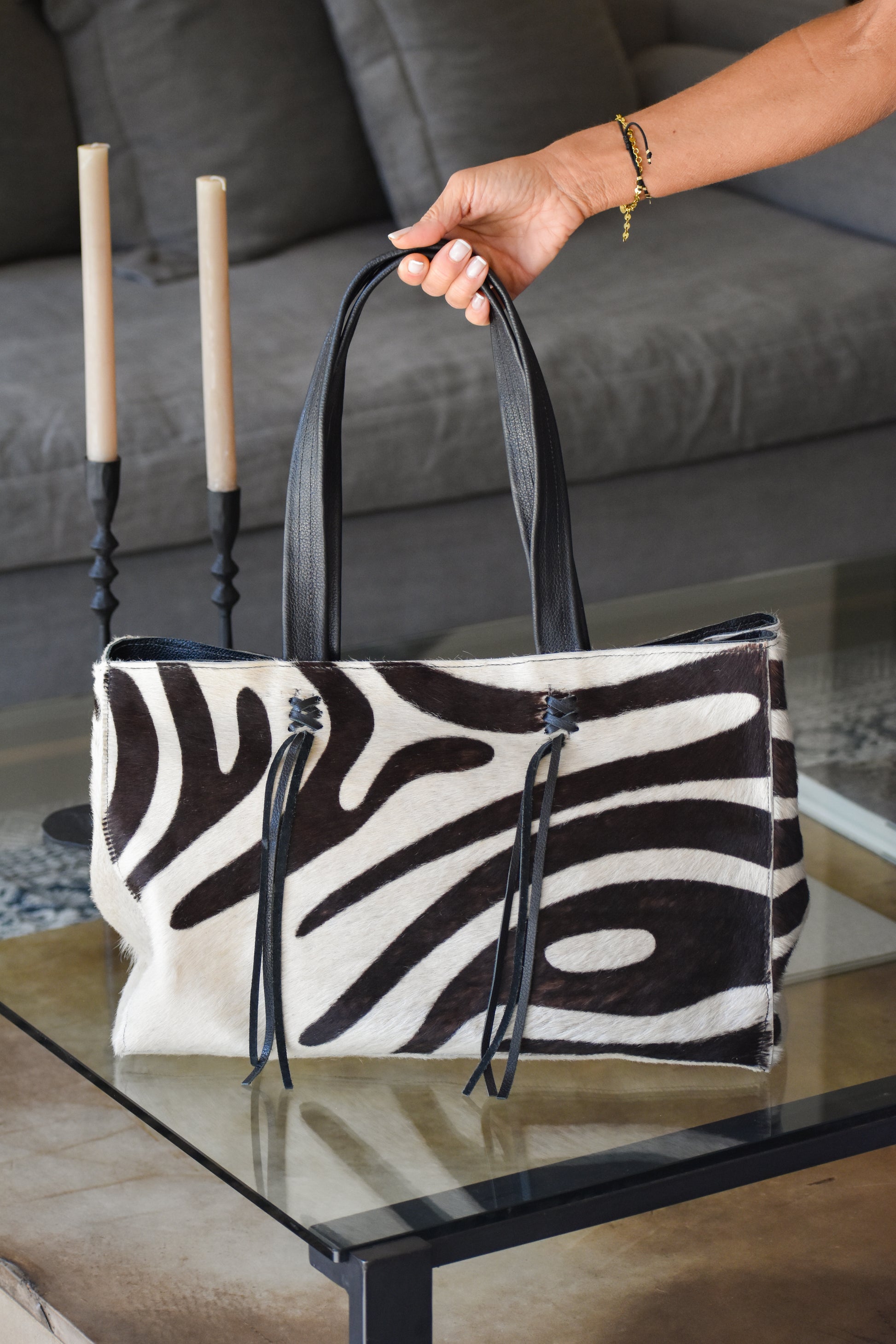 Cartera Cuero Orquídea - Paula Márquez