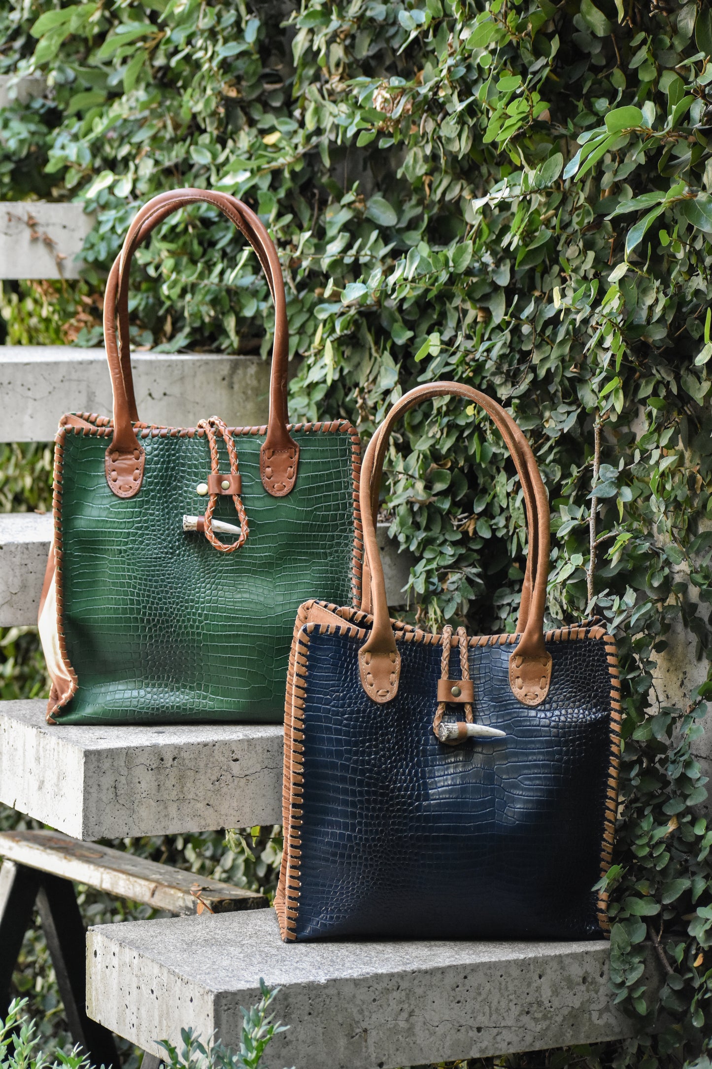 Cartera Cuero Violeta - Paula Márquez
