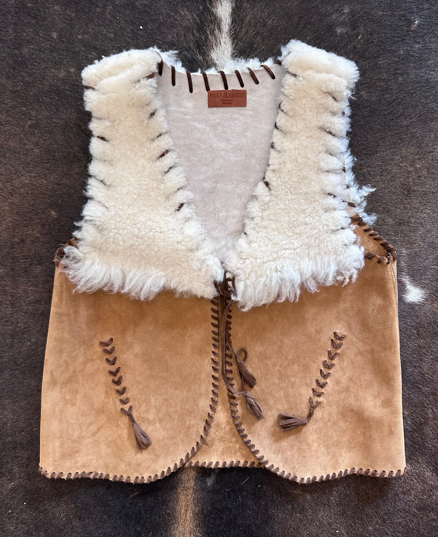 Chaqueta Loreto 104 gamuza y piel de oveja para mujer