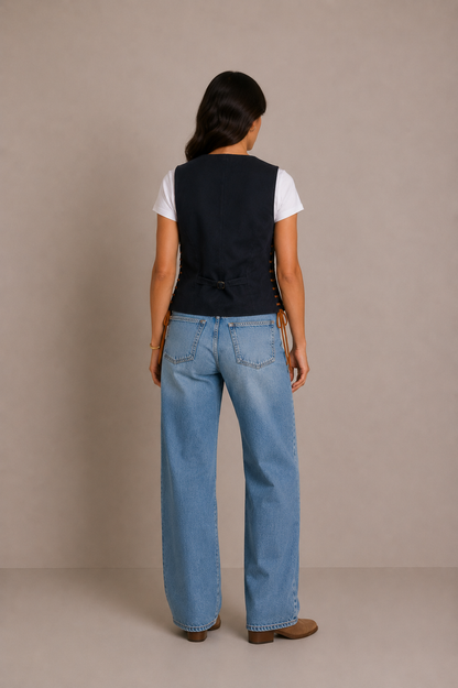 Gilet Cuero Luisa