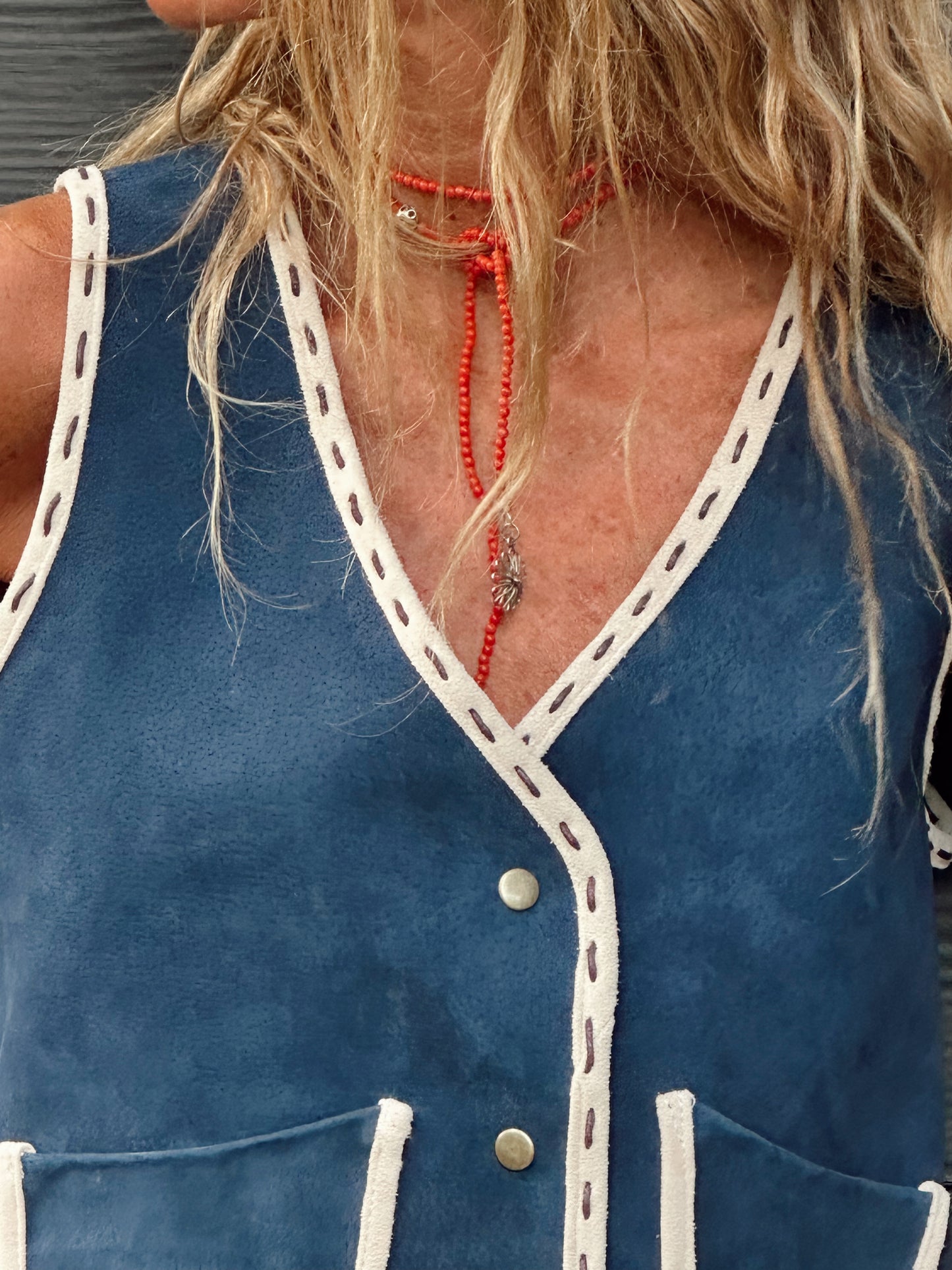 Gilet Cuero Tere - Paula Márquez
