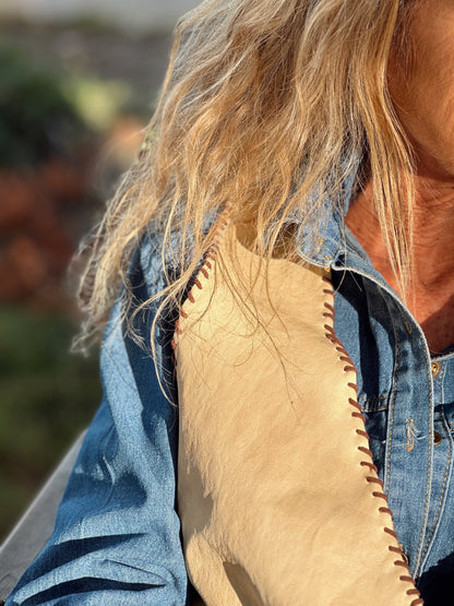 Gilet cuero Tessa - Paula Márquez