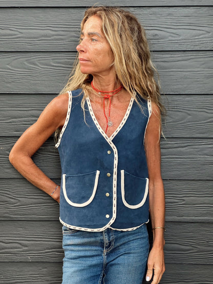 Gilet Cuero Tere - Paula Márquez