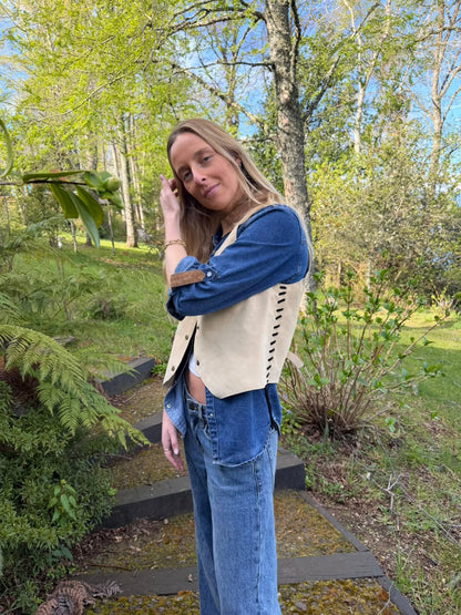 Gilet Cuero Luisa