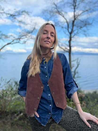 Gilet Cuero Luisa