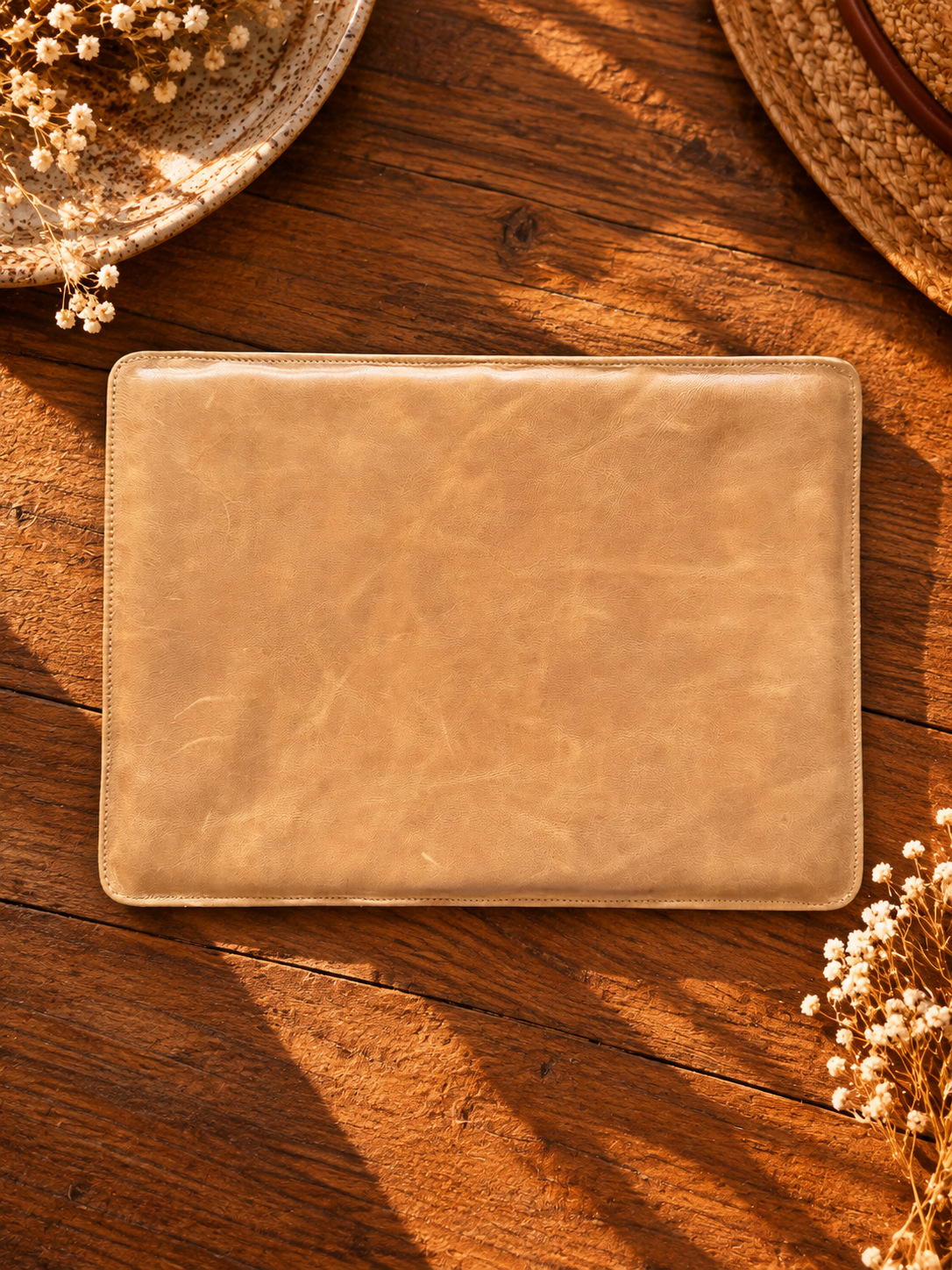 Funda de cuero notebook