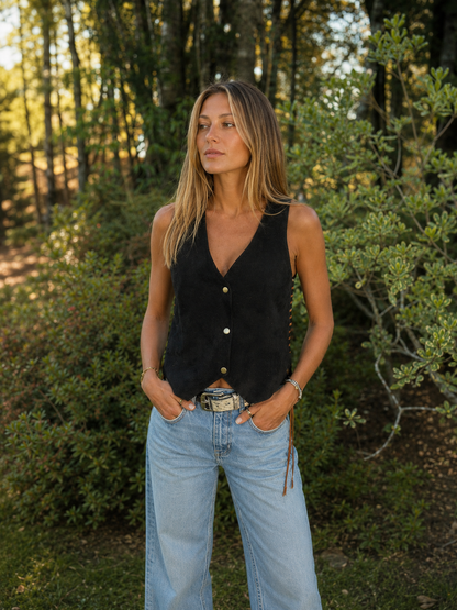 Gilet Cuero Luisa