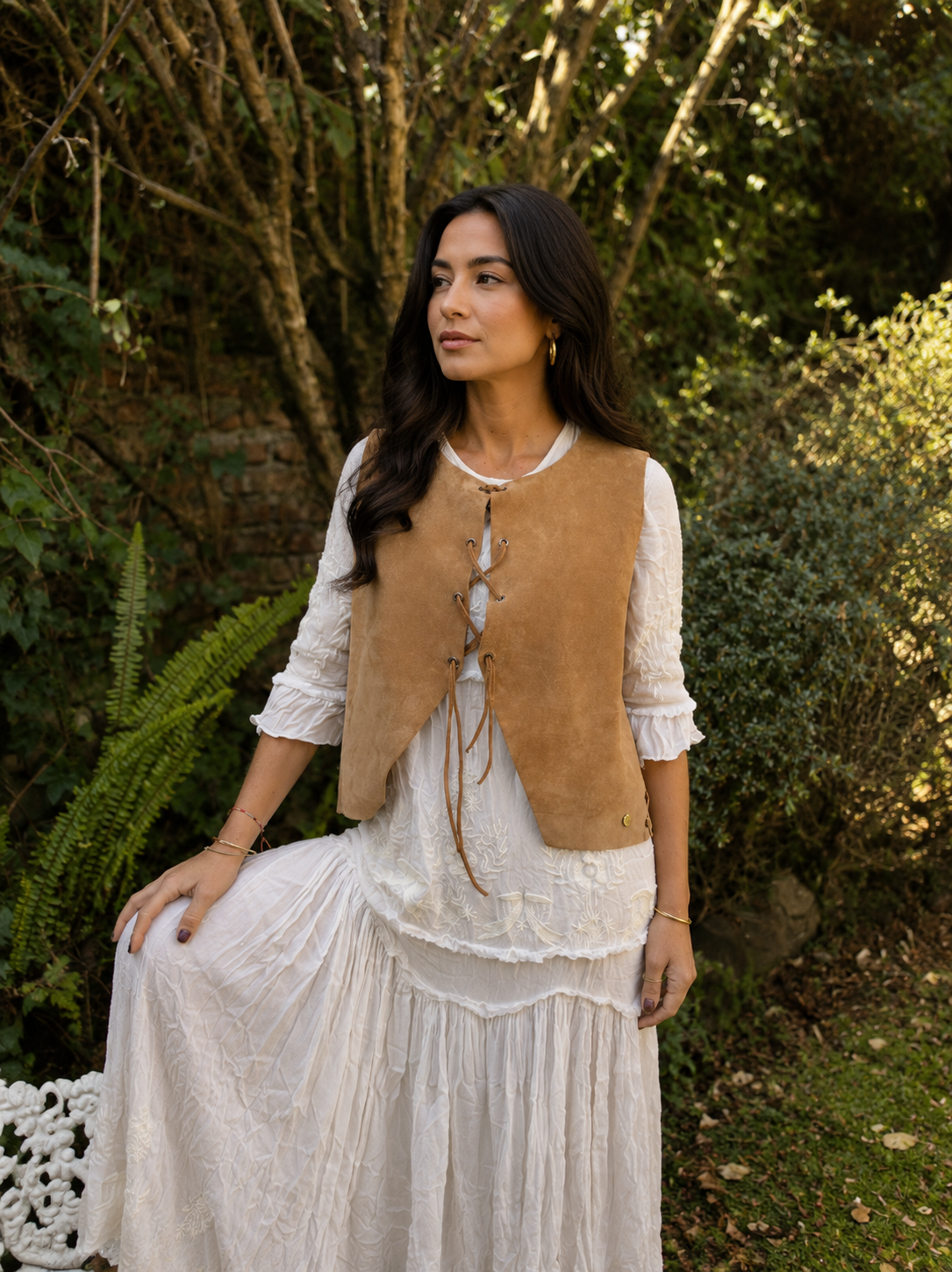 Top Cuero / Gamuza Amalia