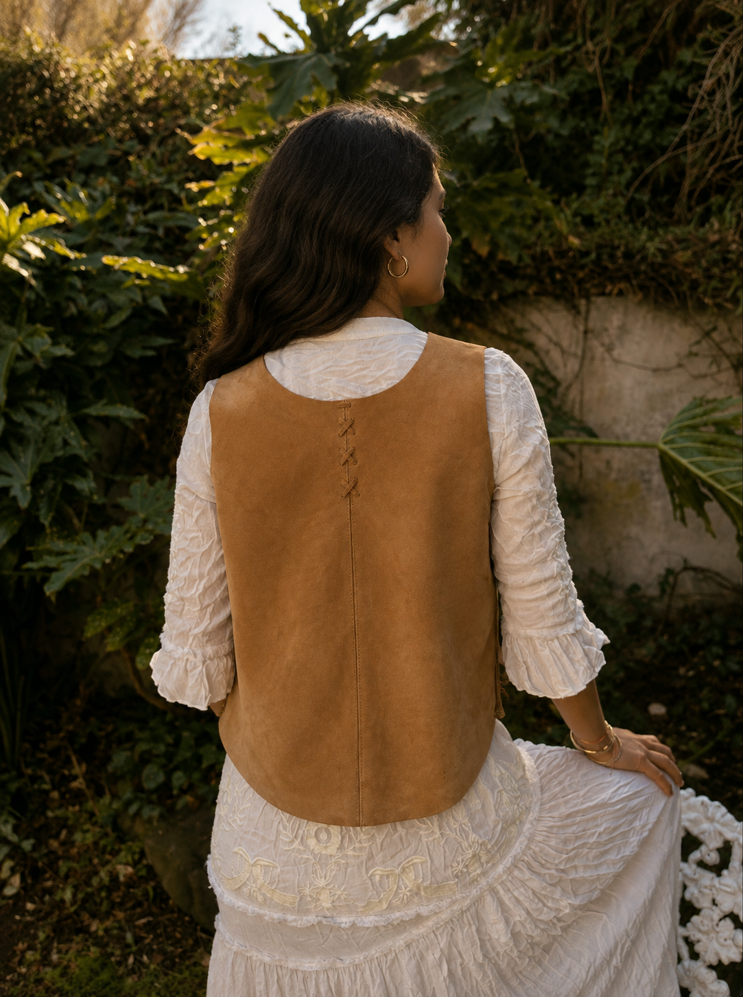 Top Cuero / Gamuza Amalia